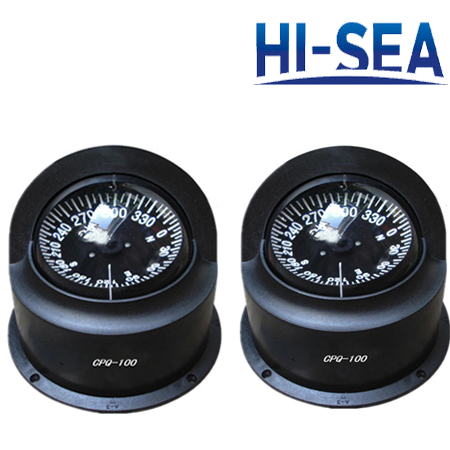 100mm Spherical Plastic Marine Compass with Binnacle