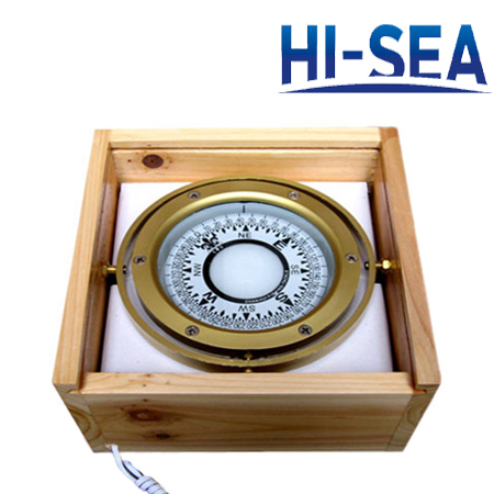 100mm Plastic Illuminated Marine Compass