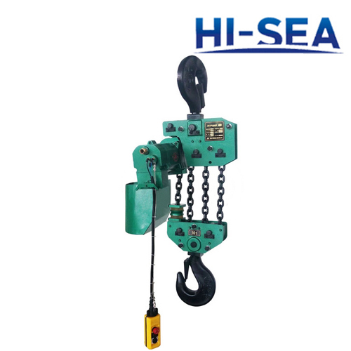 10T Industrial Pneumatic Hoist with Trollely