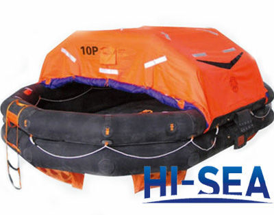 Throw-over Inflatable Liferaft