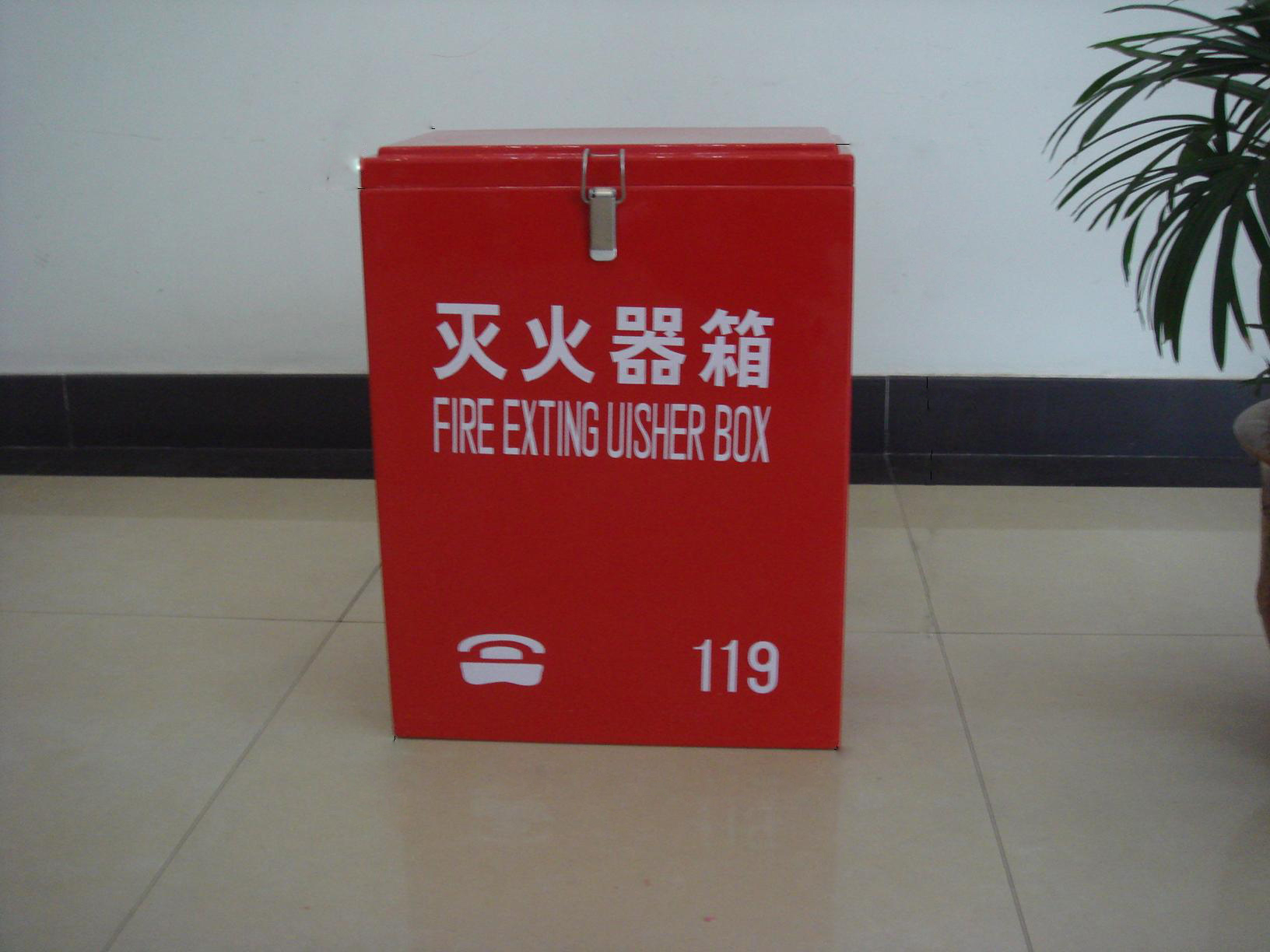 Wall-mounted FRP Fire Extinguisher Box