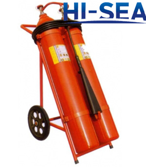50 kg wheeled CO2 fire extinguisher