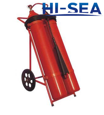 50 kg wheeled CO2 fire extinguisher