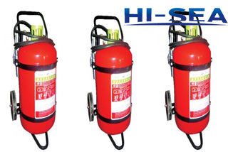 Dry powder wheeled fire extinguisher MFZ100