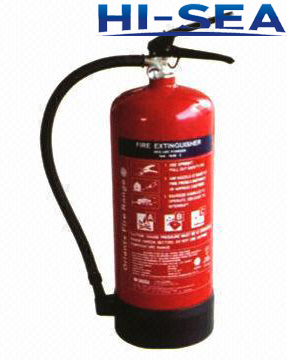 AFFF 3% foam fire extinguisher