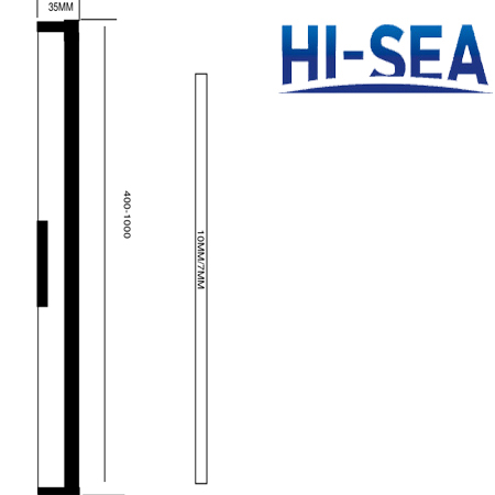 Aluminum Alloy Marine Wiper Blade