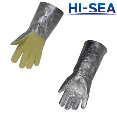 Aluminum Foil Heat Resistant Gloves