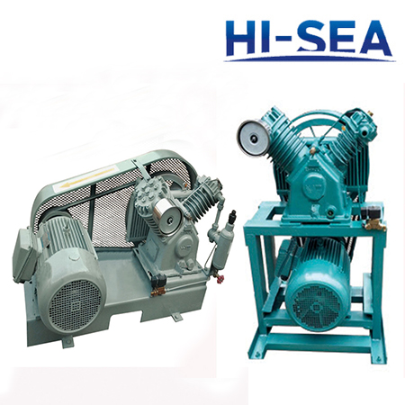 Belt Type Marine Medium Pressure Air Cooling Air Compressor H-6S H-8S