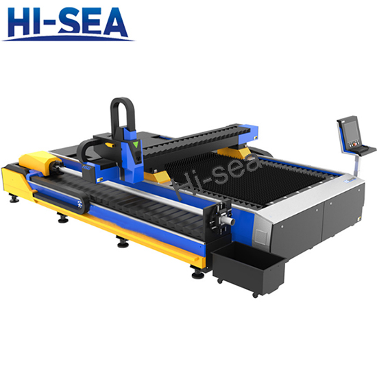 Double drive plate tube integrated laser cutting machine