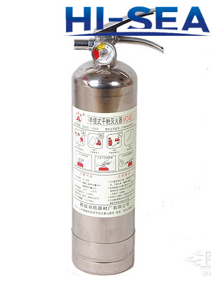 Dry Powder Stainless Steel Fire Extinguisher 
