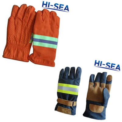 Emergency Rescue Fire Fighting Gloves