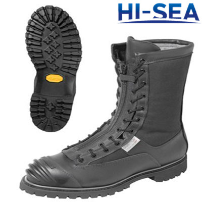Flame Resistant Leather Firefighting Boots