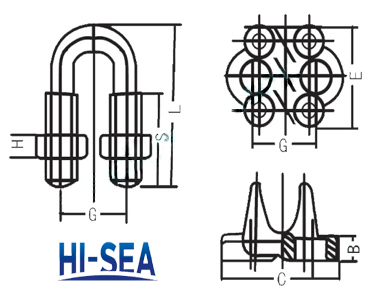 JIS Type Wire Rope Clip