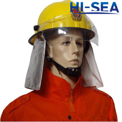 Korea Type Plastic Fire Helmet