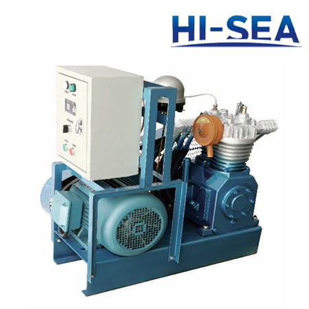 Marine Horizontal Medium Pressure Air-cooled Air Compressor