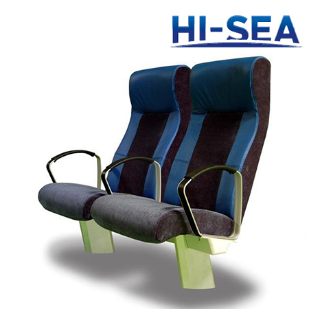 Marine Passenger Seats with Reclining Backrest