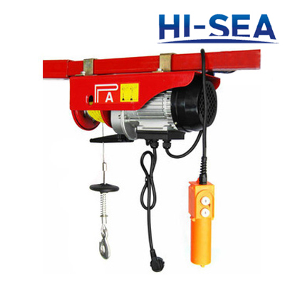 PA Type Mini Electric Wire Rope Hoist Supplier, China Electric Hoists  Manufacturer - Hi-Sea Marine
