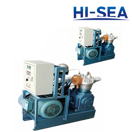 Marine Horizontal Medium Pressure Air-cooled Air Compressor