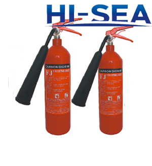 Portable 9 kg CO2 fire extinguisher