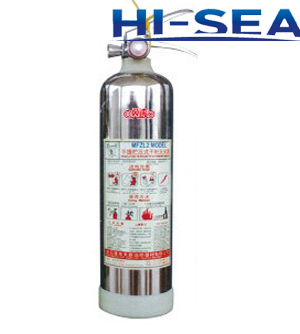 Portable Stainless Steel water based fire extinguisher