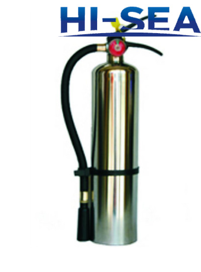 Stainless Steel Carbon Dioxide Fire Extinguisher