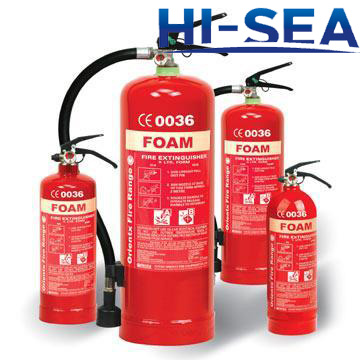 Stored Pressure foam fire extinguisher