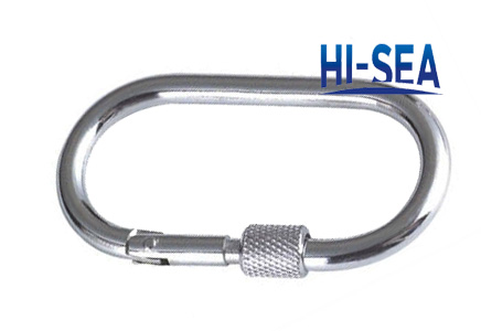 Straight Snap Hook with Safety Screw