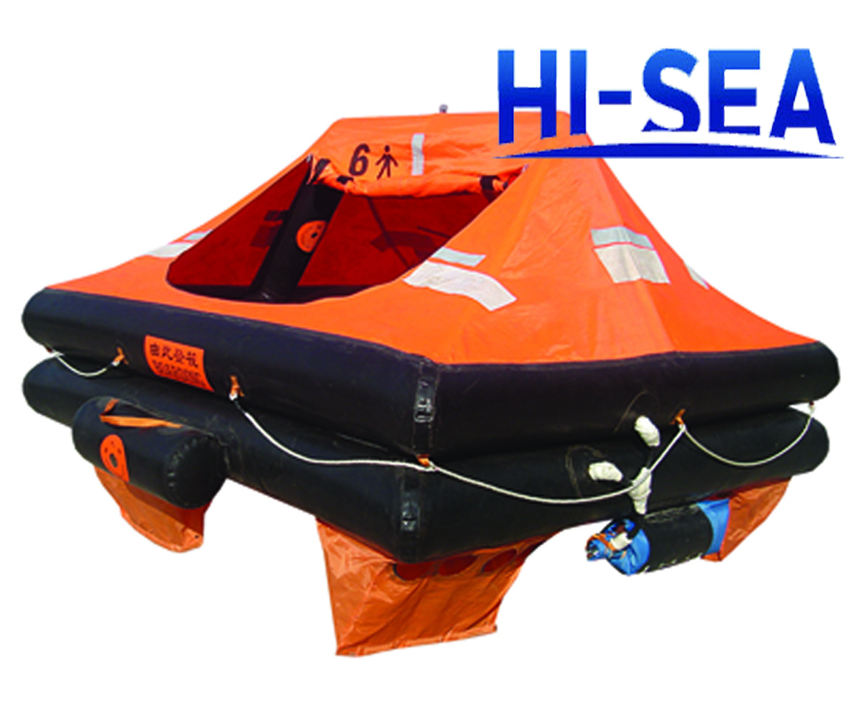 Throw-over Inflatable Life Raft For Yacht