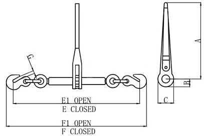 Ratchet Type Load Binder