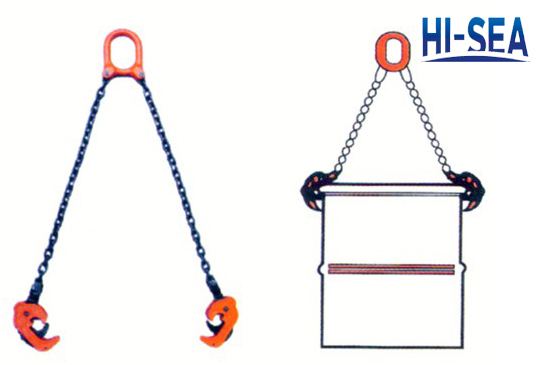 Drum Lifter Chain Sling with Hook