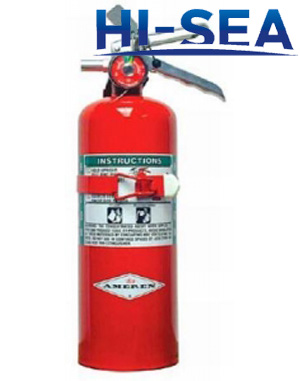 Halon 1211 fire extinguisher 