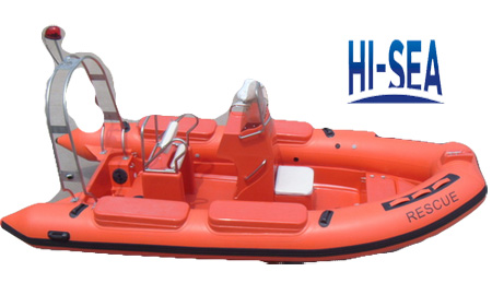 Rigid Inflatable Boat for Rescue