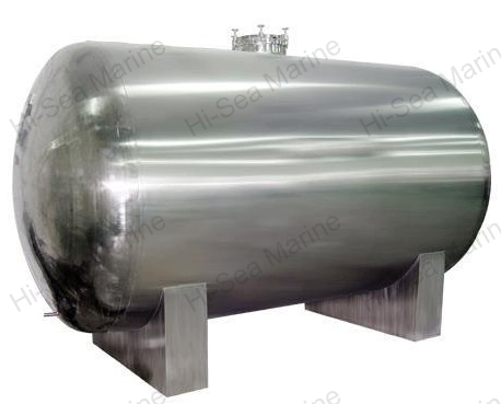 Stainless Steel Horizontal Oil Pressure Tank
