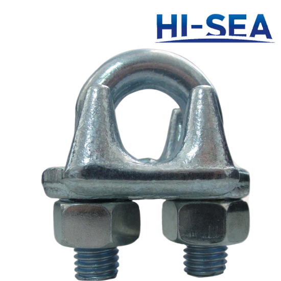 Type A Hot Dipped Galvanized Casting Wire Rope Clip